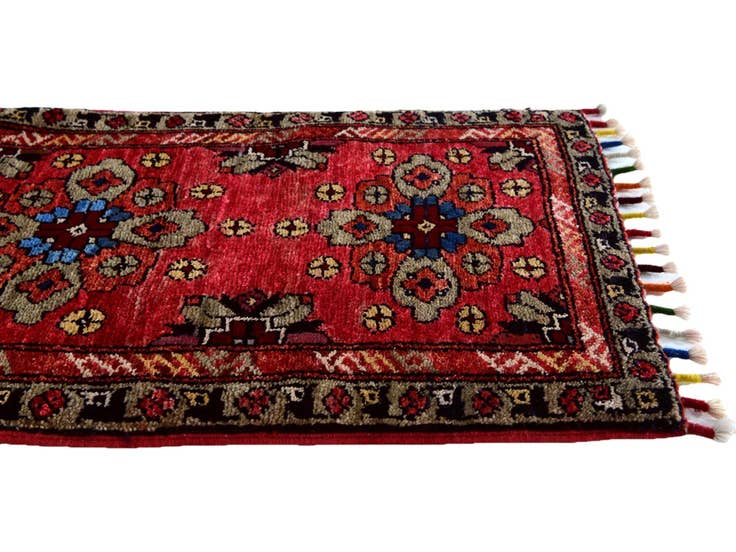 Detail image of 1' 6 x 2' 1 Hand Knotted Modern Ziegler Rug