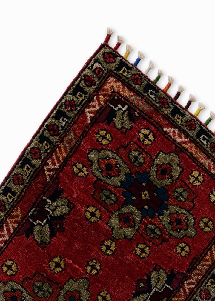 1' 6 x 2' 1 Hand Knotted Modern Ziegler Rug