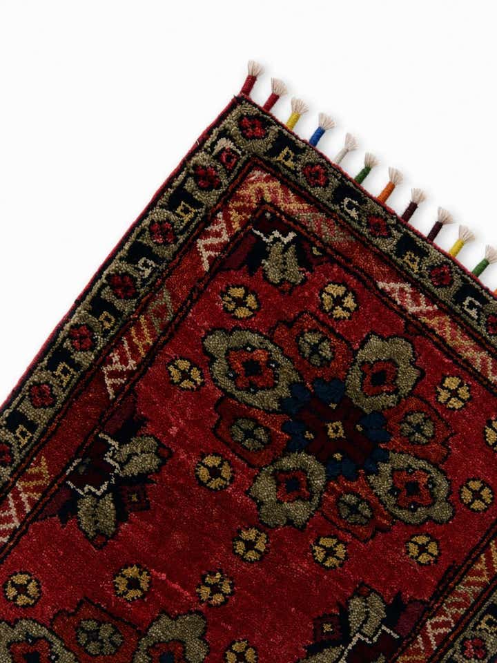1' 6 x 2' 1 Hand Knotted Modern Ziegler Rug