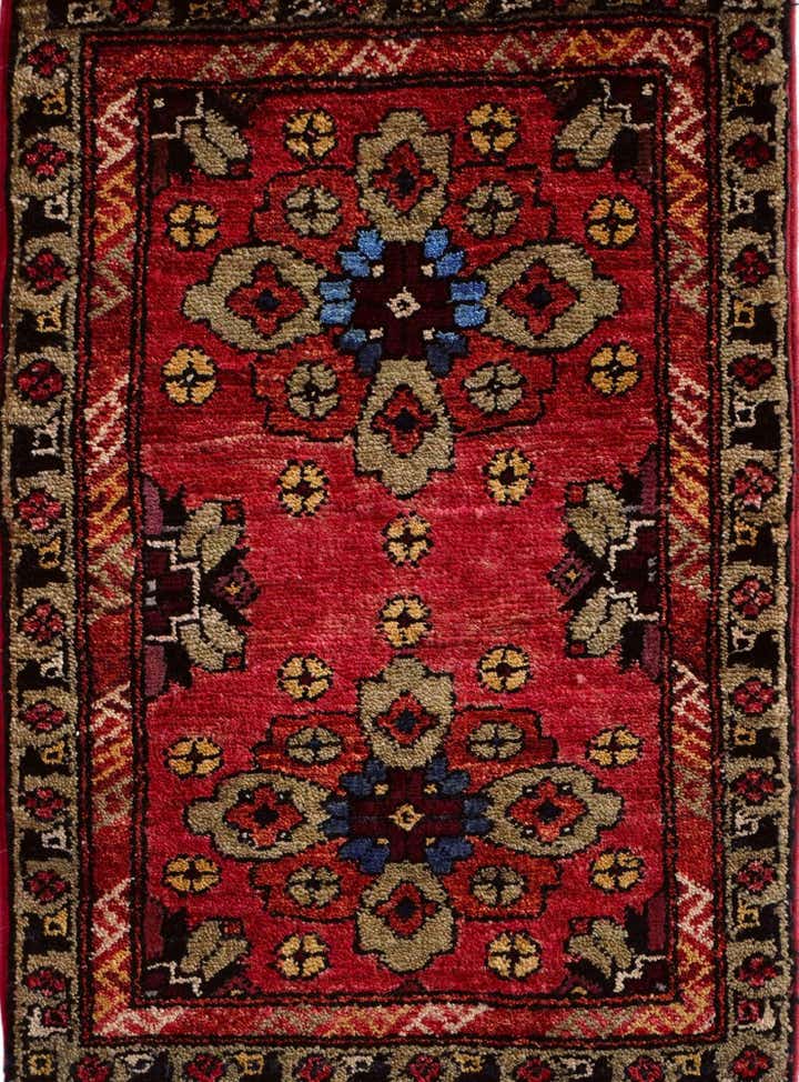 1' 6 x 2' 1 Hand Knotted Modern Ziegler Rug