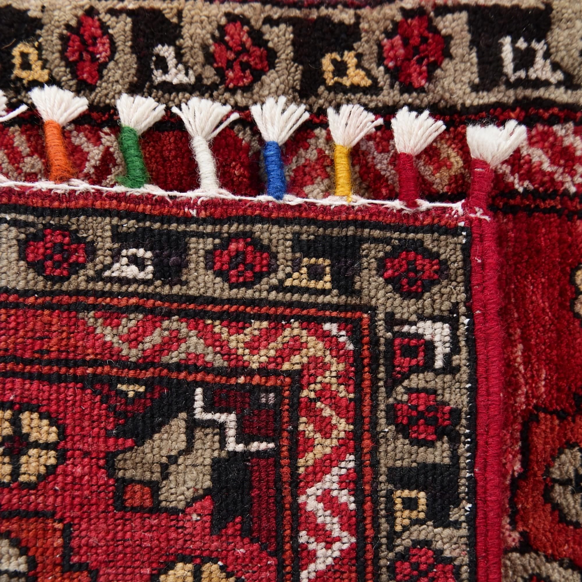 45cm x 65cm Hand Knotted Modern Ziegler Rug