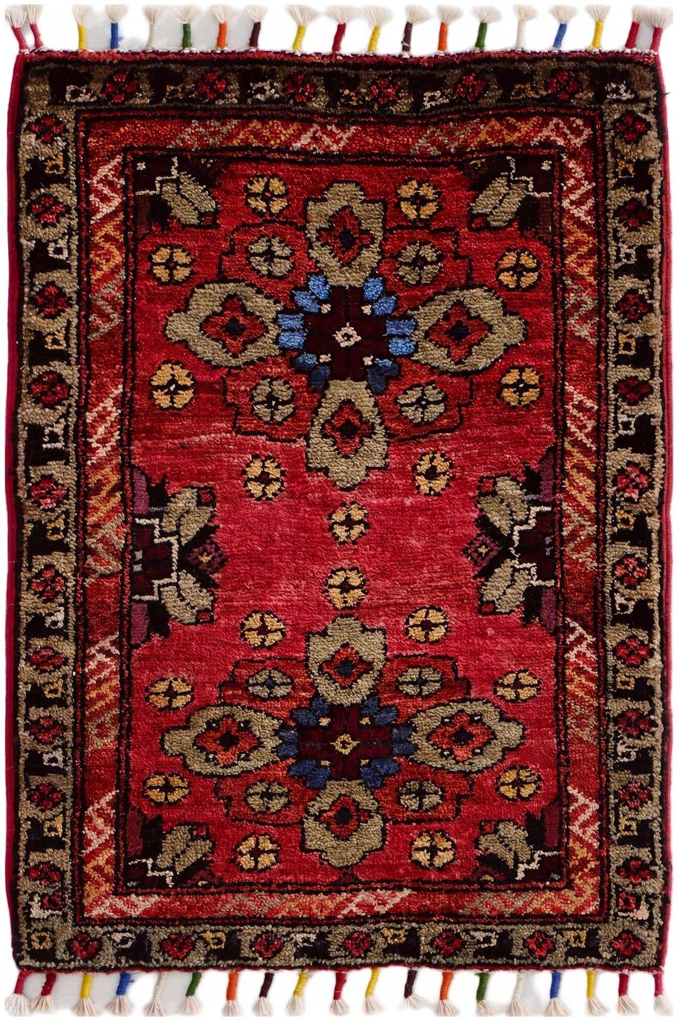 1' 6 x 2' 1 Hand Knotted Modern Ziegler Rug