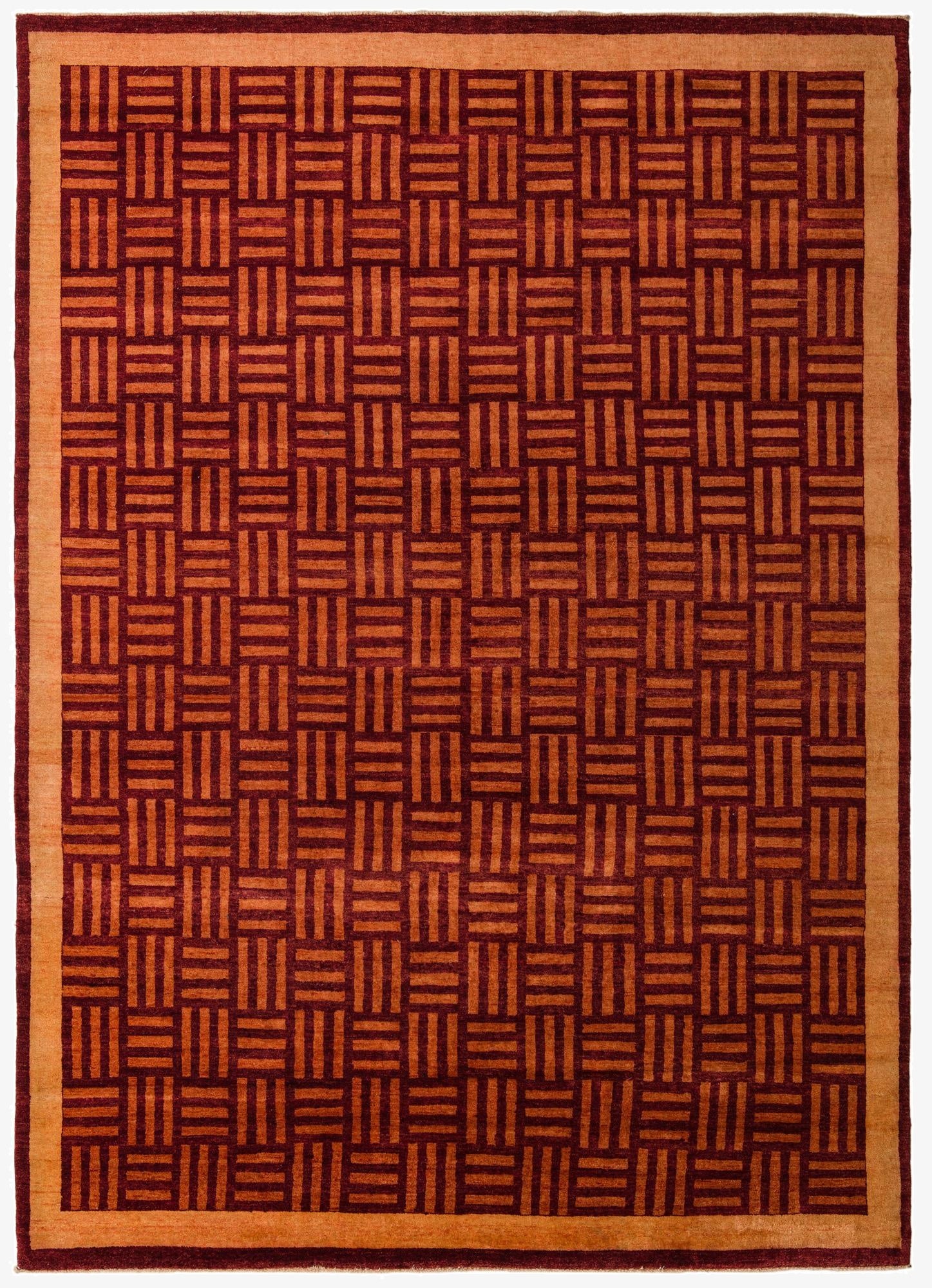 8' 3 x 11' 8  Hand Knotted Modern Ziegler Rug