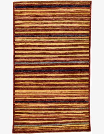 3' 9 x 6' 3 Hand Knotted Modern Ziegler Oriental Rug