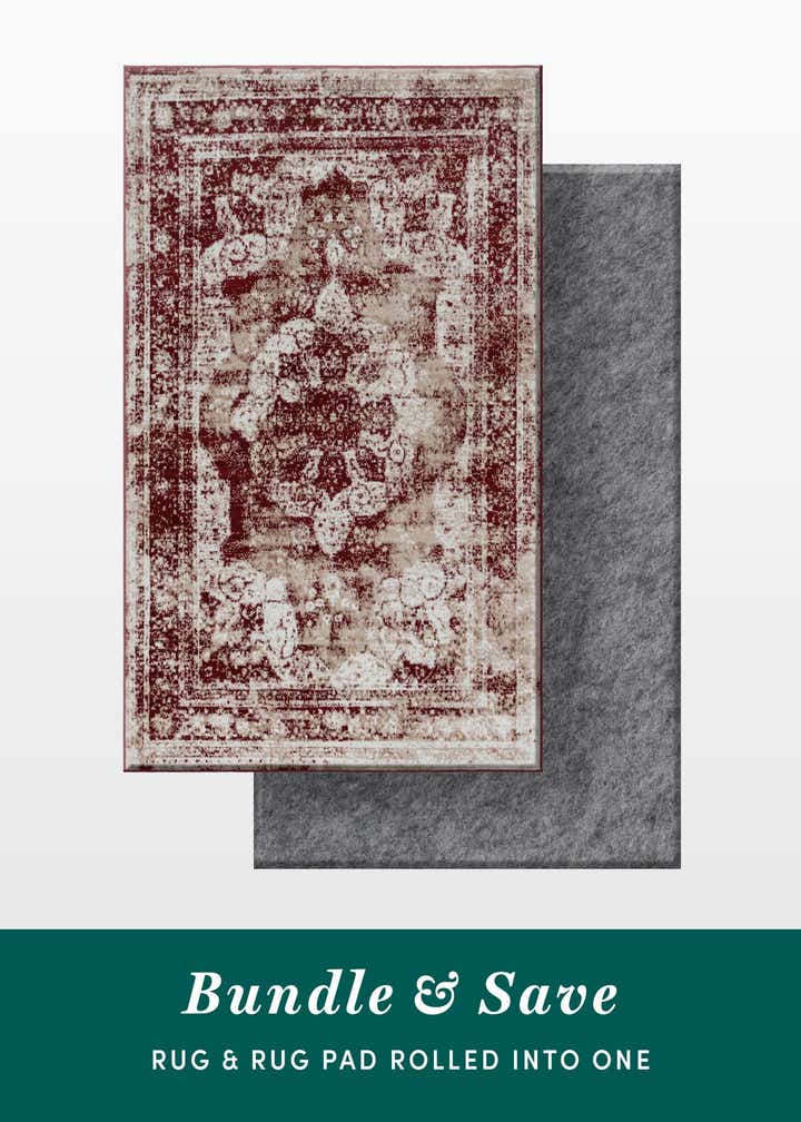 7' x 10' Monaco Rug With Pad Bundle
