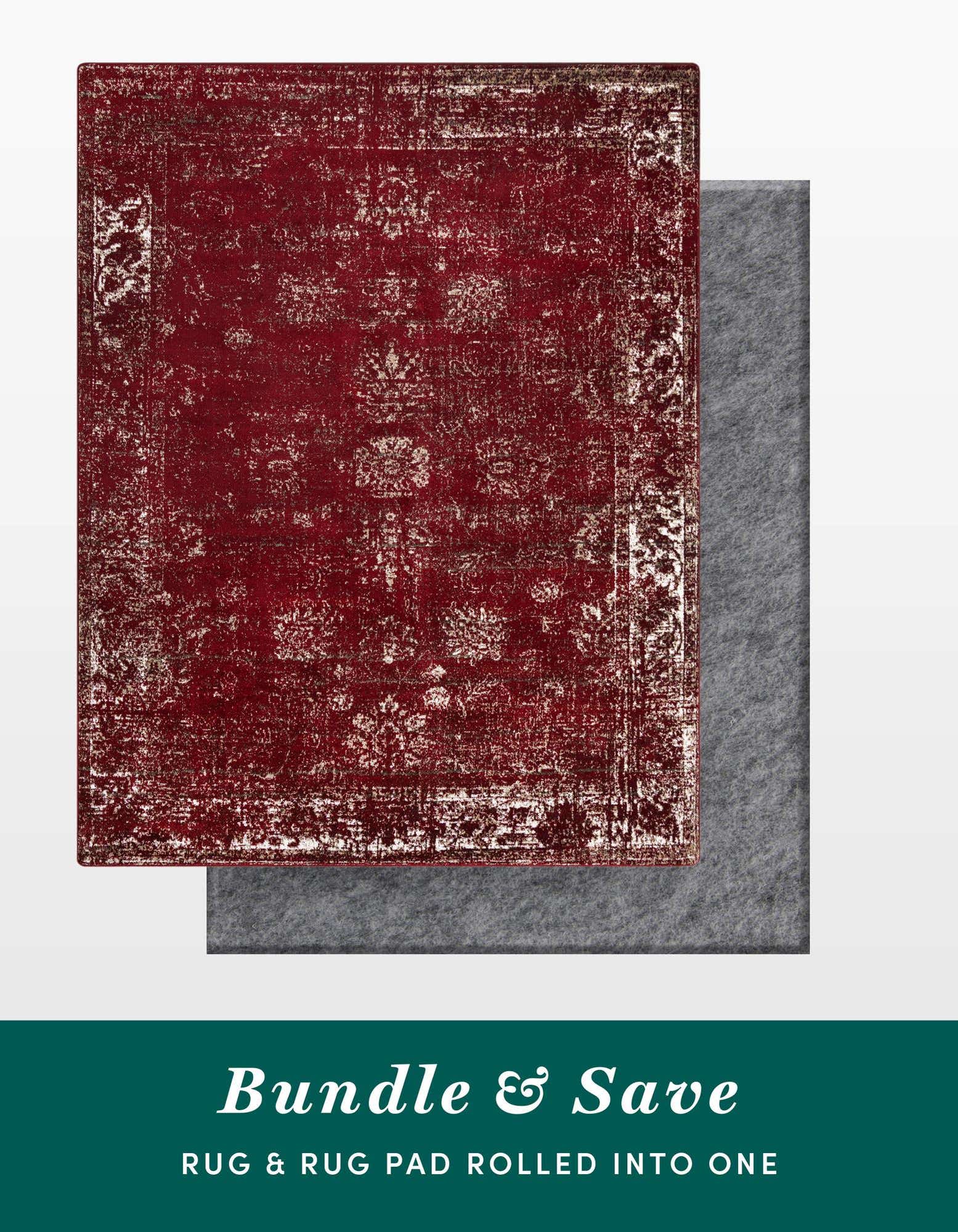 7' 10 x 10' Monte Carlo Rug With Pad Bundle