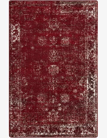 Burgundy Monte Carlo Rug With Pad Bundle
