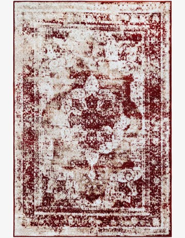 Burgundy Monte Carlo Rug