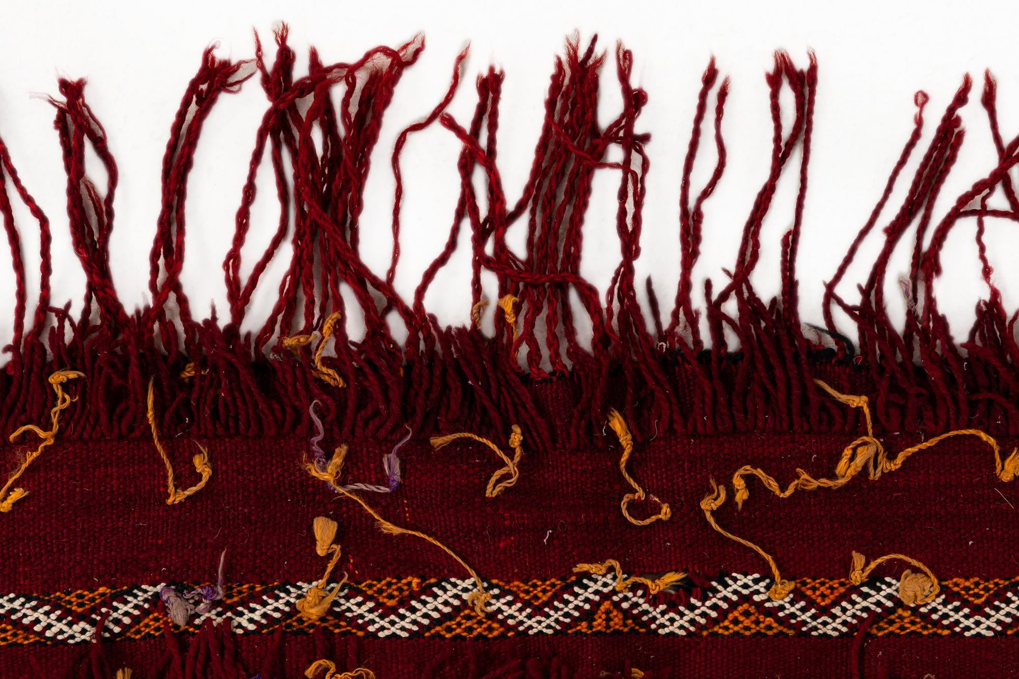 165cm x 295cm Hand Woven Moroccan Wool Rug