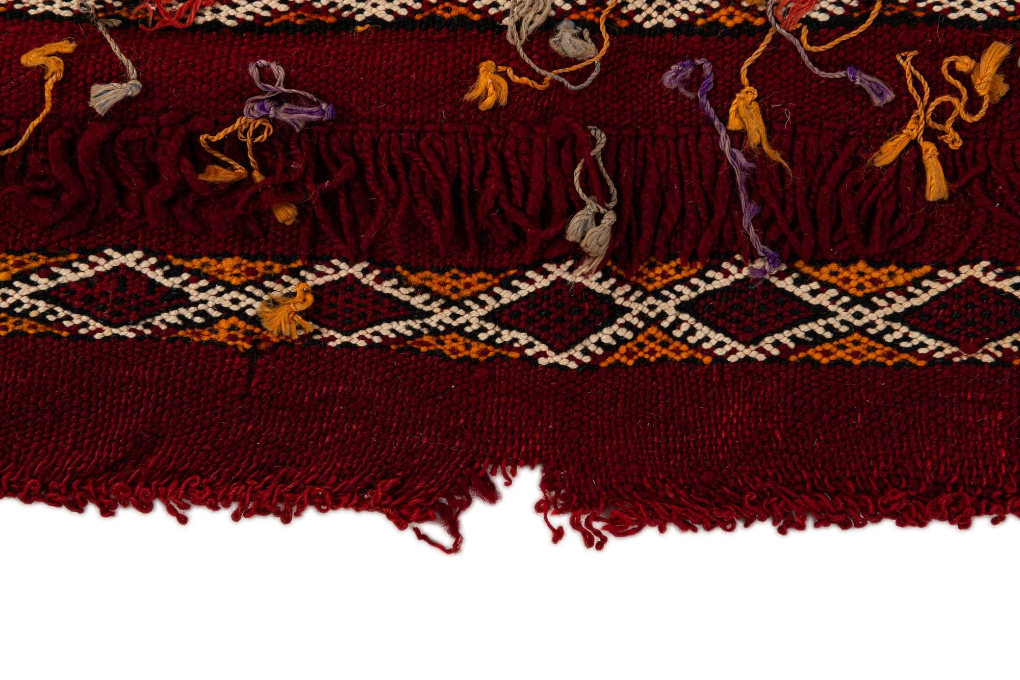 165cm x 295cm Hand Woven Moroccan Wool Rug