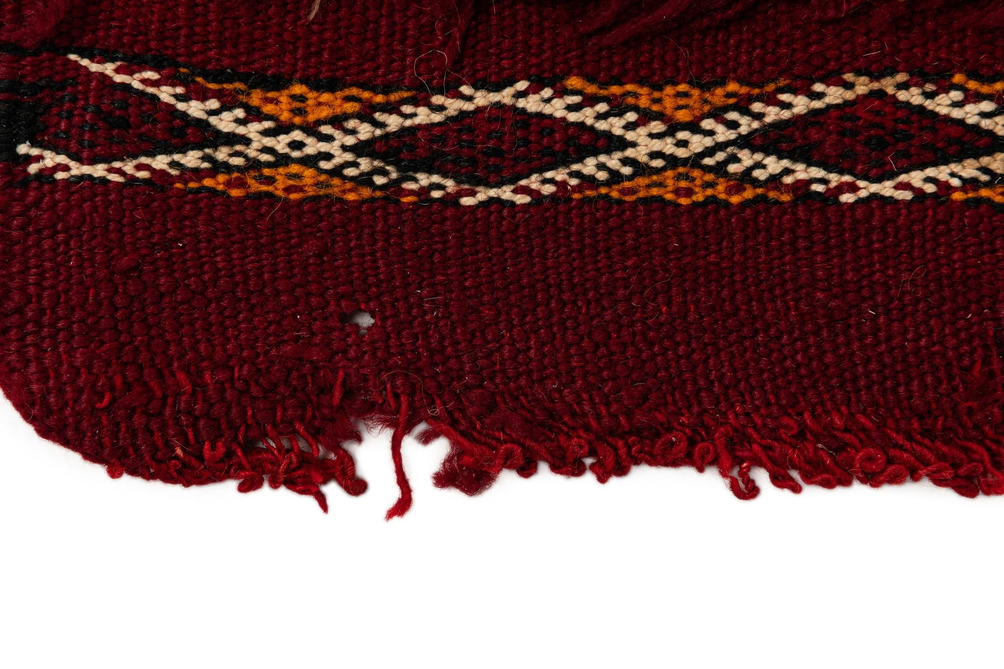 165cm x 295cm Hand Woven Moroccan Wool Rug