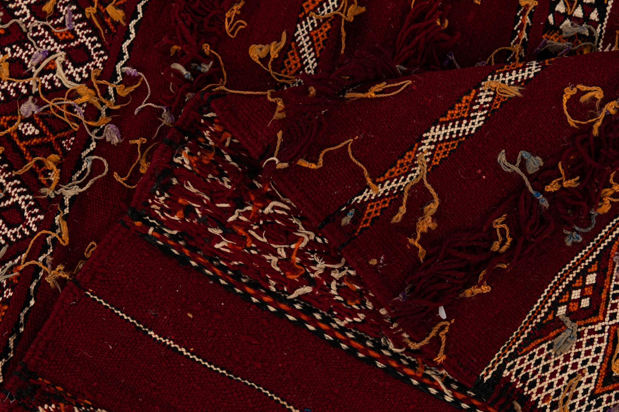 165cm x 295cm Hand Woven Moroccan Wool Rug