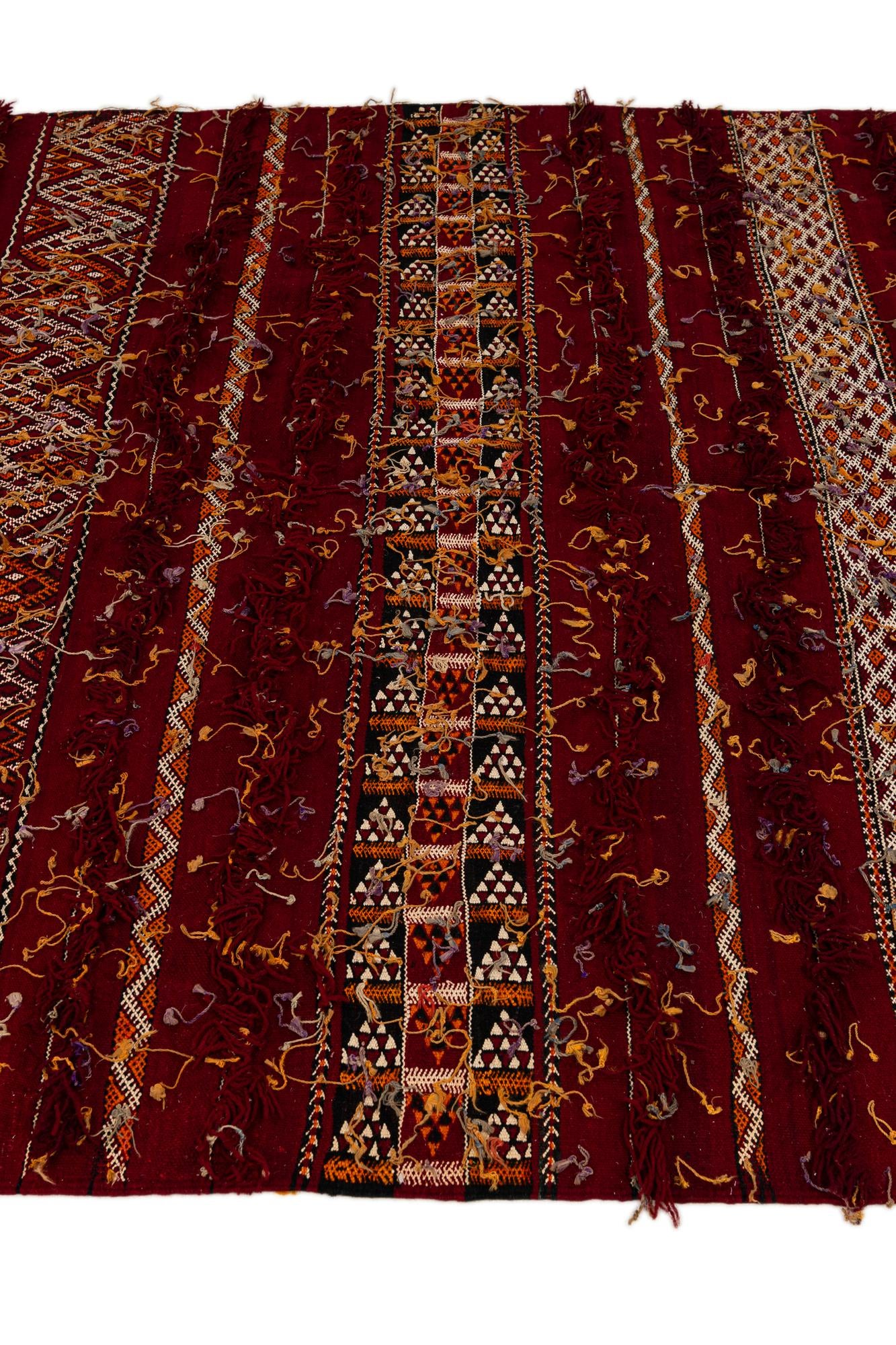 165cm x 295cm Hand Woven Moroccan Wool Rug