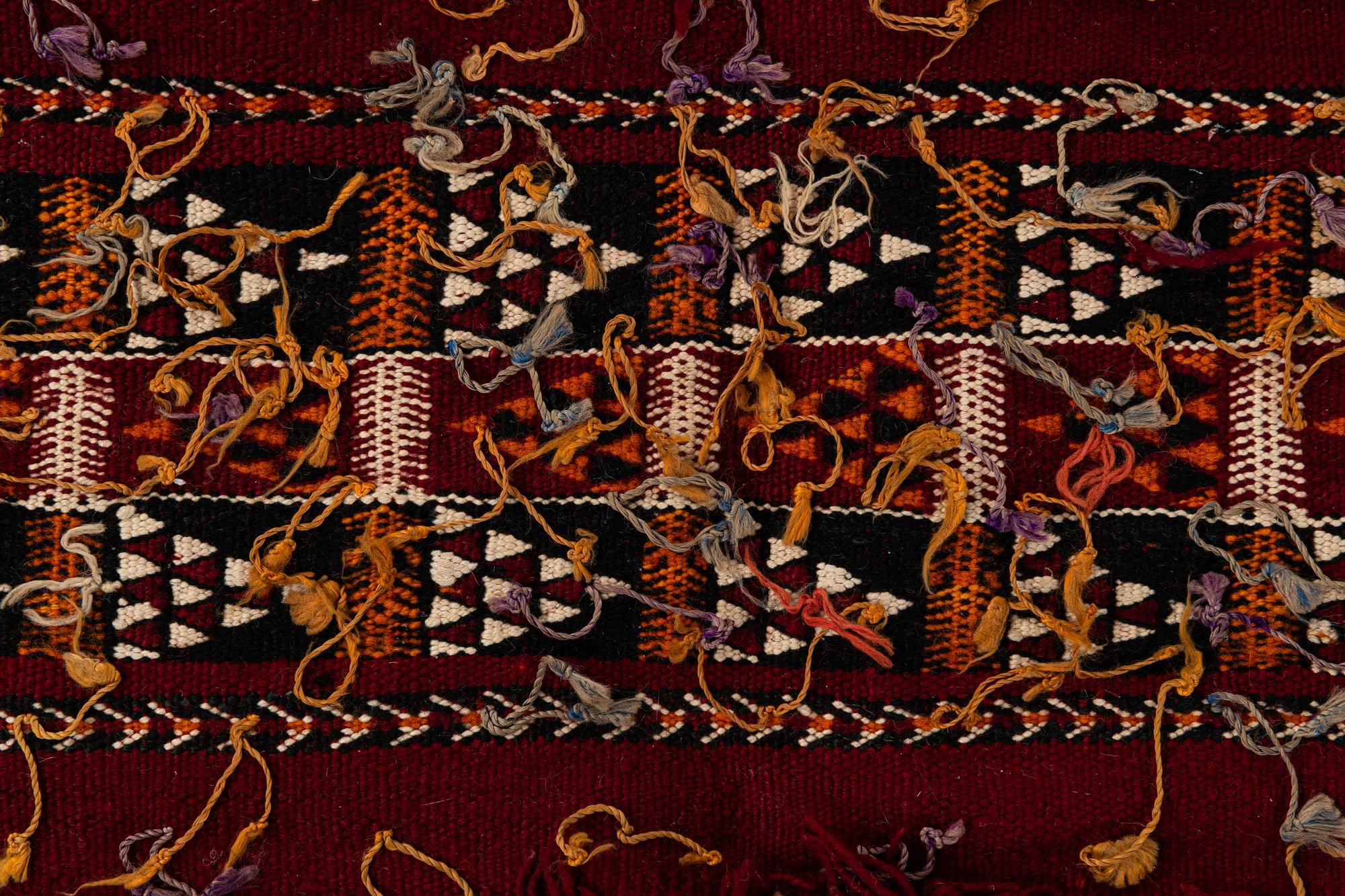 165cm x 295cm Hand Woven Moroccan Wool Rug