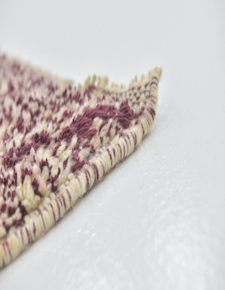 Detail image of 5' x 8'  Hand Knotted Moroccan Wool Rug