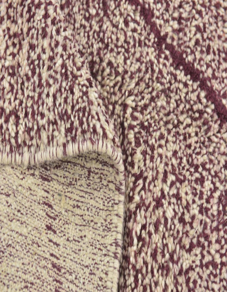 Detail image of 5' x 8'  Hand Knotted Moroccan Wool Rug