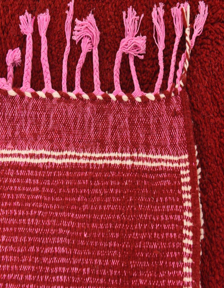 Detail image of 5' 6 x 8' 10  Hand Knotted Moroccan Wool Rug