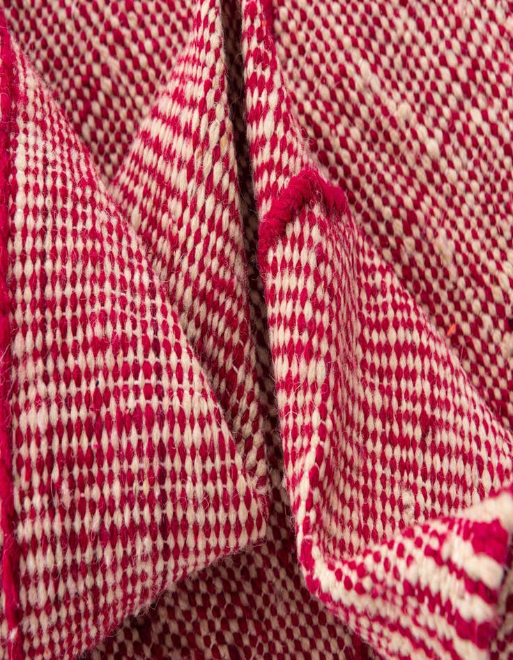 Detail image of 6' 7 x 10' 2  Hand Knotted Moroccan Wool Rug