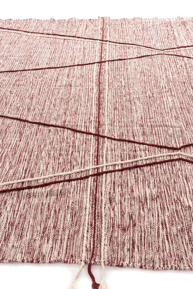 9' 10 x 13' 4 Hand Knotted Moroccan Wool Rug