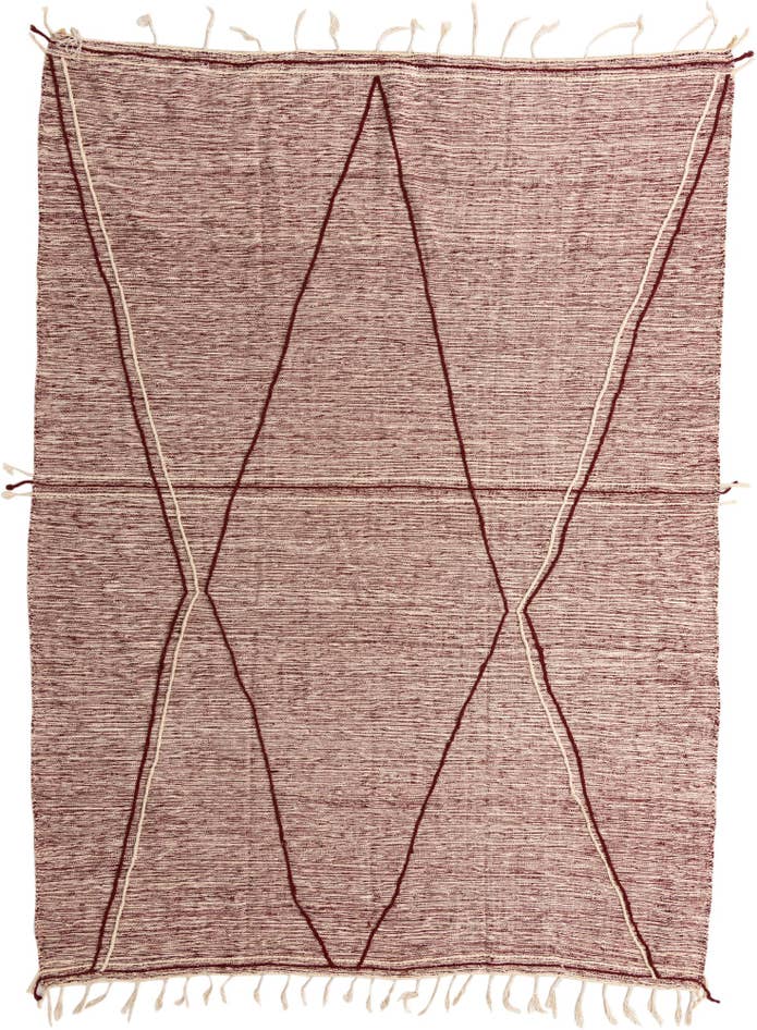 Detail image of 9' 10 x 13' 4 Hand Knotted Moroccan Wool Rug