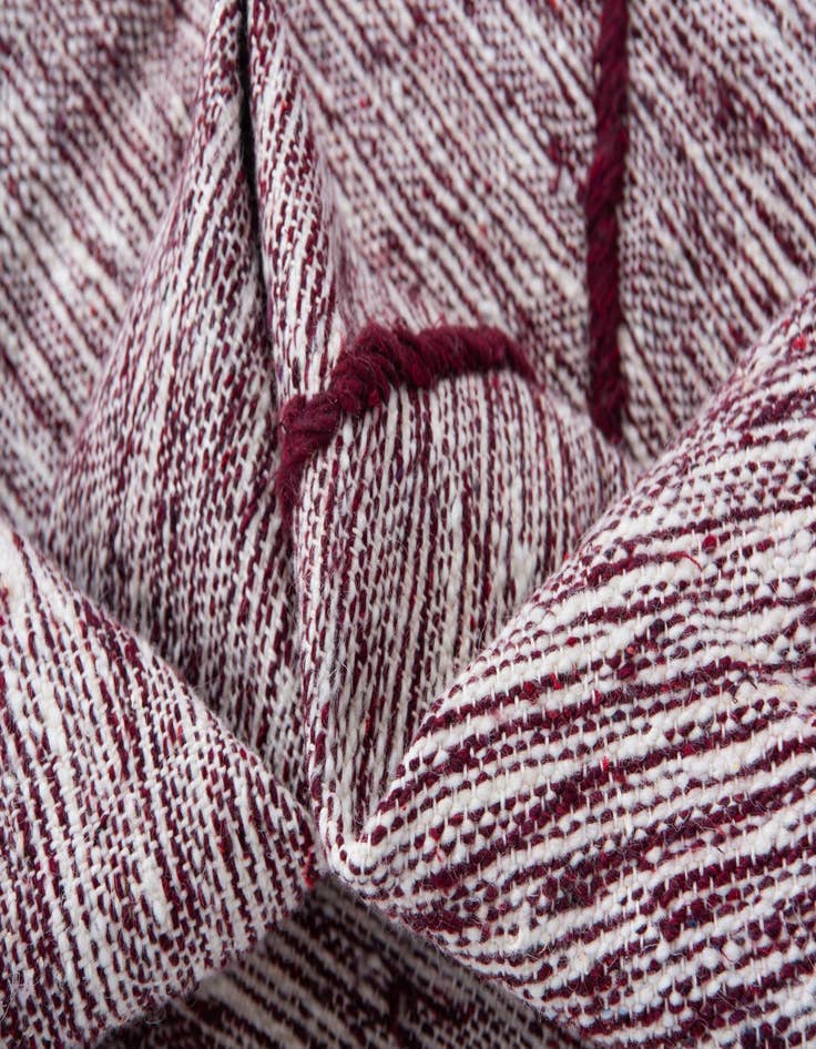 Detail image of 6' 6 x 9' 4  Hand Knotted Moroccan Wool Rug