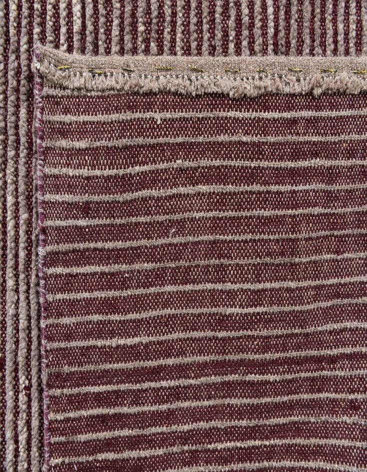 Detail image of 5' 4 x 8' 8  Hand Knotted Moroccan Wool Rug