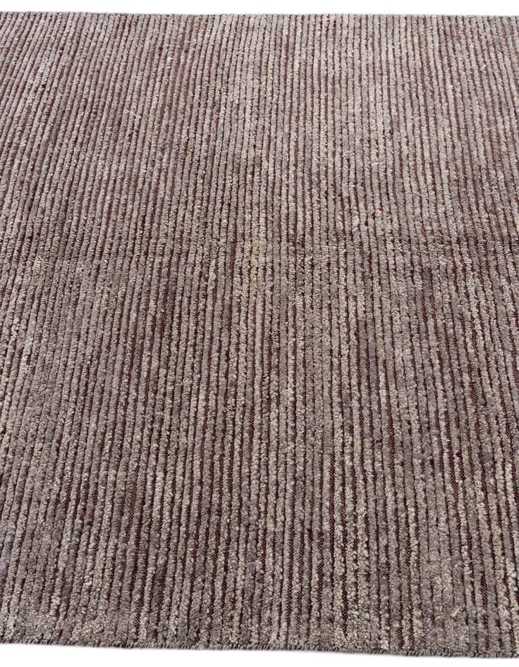 Detail image of 5' 4 x 8'  Hand Knotted Moroccan Wool Rug