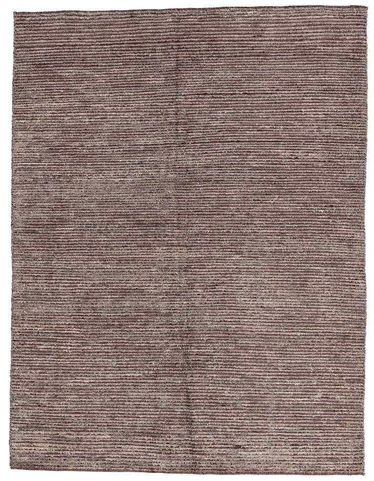 Detail image of 5' 4 x 8' Hand Knotted Moroccan Wool Rug