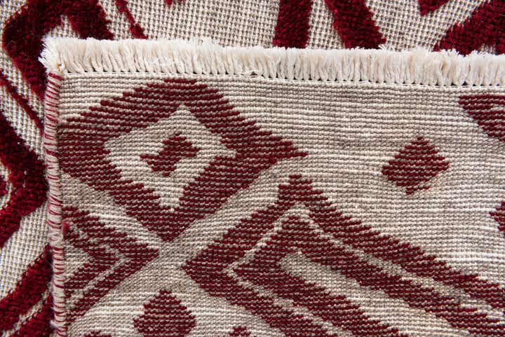 8' 10 x 12' 5 Hand Knotted Moroccan Wool Rug