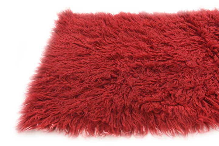 2' 7 x 4' 9 Hand Knotted Moroccan Wool Rug