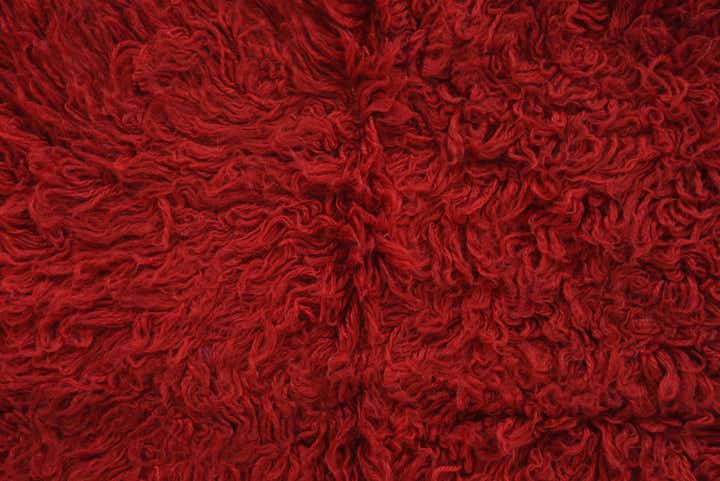 2' 7 x 4' 9 Hand Knotted Moroccan Wool Rug