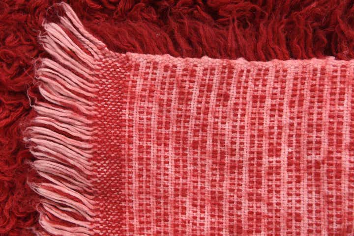 2' 7 x 4' 9 Hand Knotted Moroccan Wool Rug