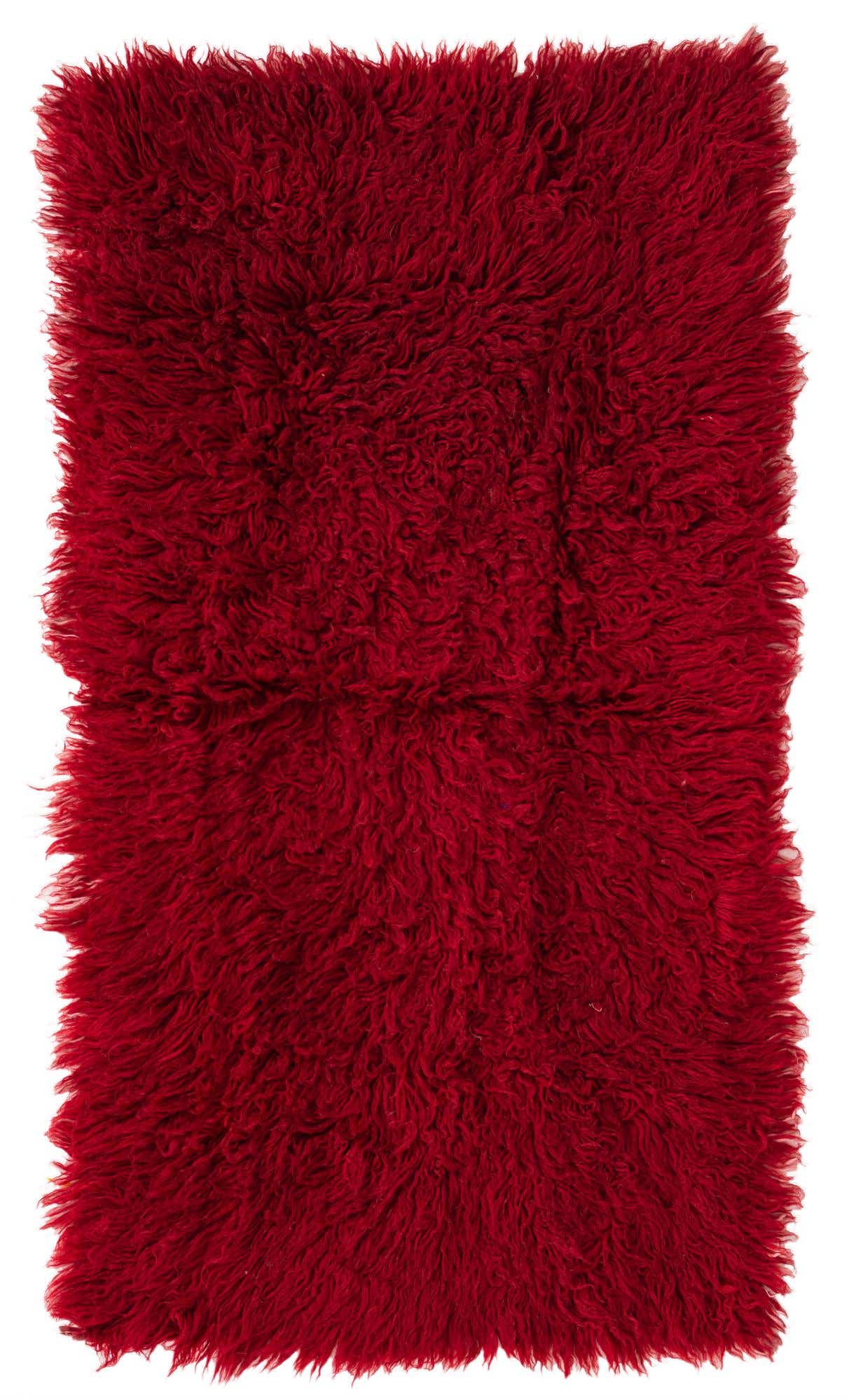 2' 7 x 4' 9 Hand Knotted Moroccan Wool Rug