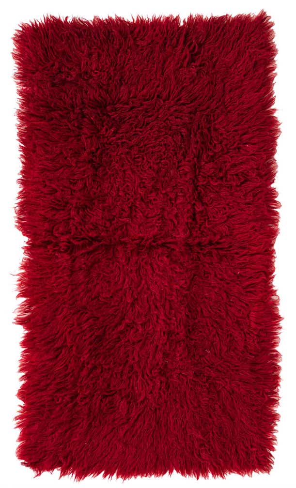 2' 7 x 4' 9 Hand Knotted Moroccan Wool Rug