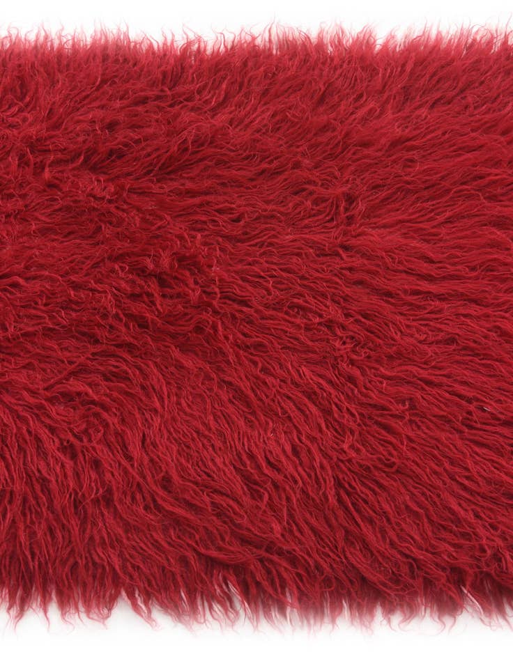 Detail image of 2' 2 x 4' 2  Hand Knotted Moroccan Wool Rug