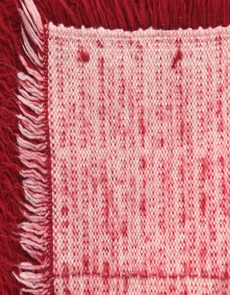 Detail image of 2' 2 x 4' 2  Hand Knotted Moroccan Wool Rug