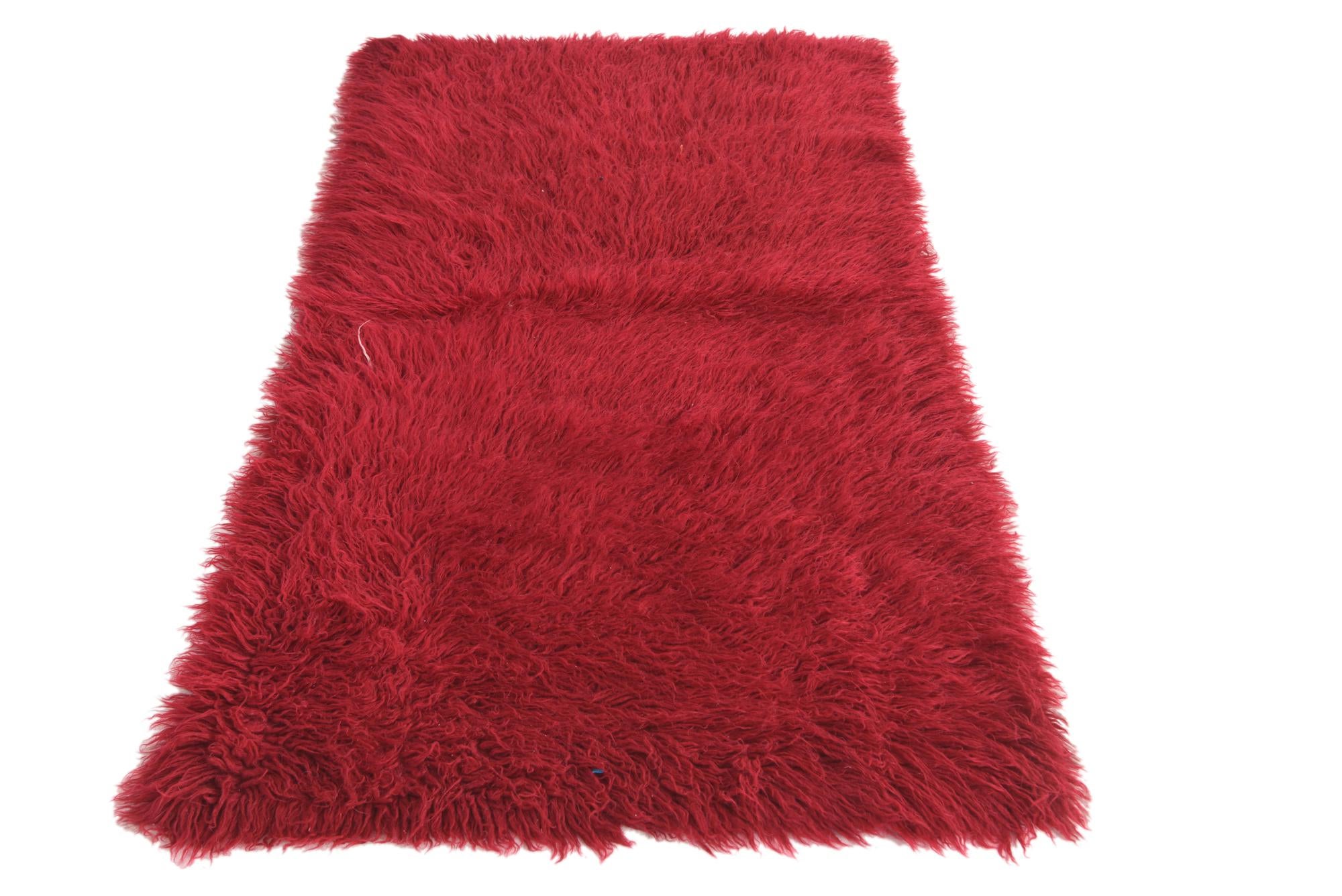 3' x 5' 3 Hand Knotted Moroccan Wool Rug