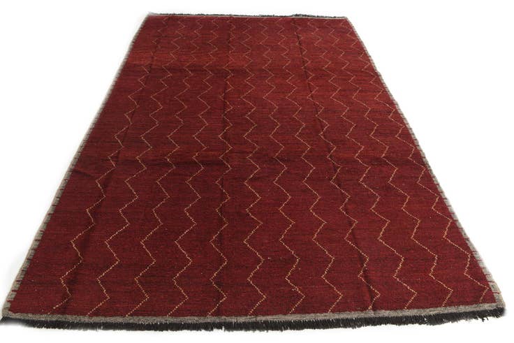 Detailansicht von 270cm x 395cm Handgeknüpft Marokkanisch Wolle Teppich