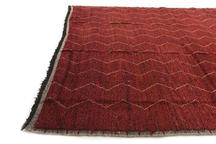 270cm x 395cm Handgeknüpft Marokkanisch Wolle Teppich