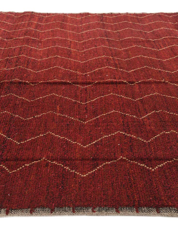 Detail image of 8' 10 x 13'  Hand Knotted Moroccan Wool Rug