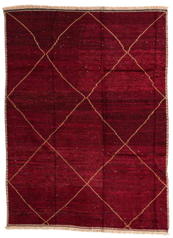 8' 10 x 11' 10 Hand Knotted Moroccan Wool Rug