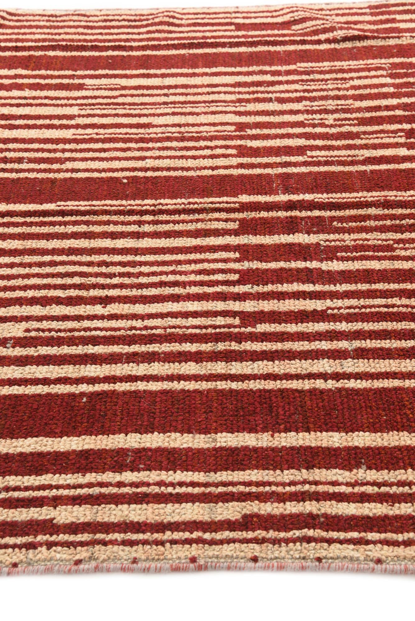 6' 1 x 9' 4 Hand Knotted Moroccan Wool Rug