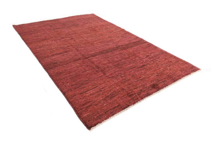 Detail image of 5' 10 x 8' 10 Hand Knotted Moroccan Wool Rug