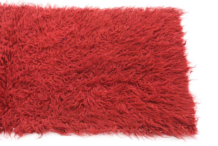 2' x 4' 2 Hand Knotted Moroccan Wool Rug