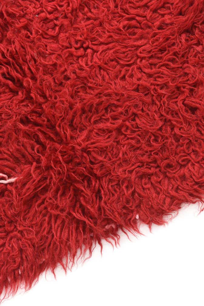 2' x 4' 2 Hand Knotted Moroccan Wool Rug