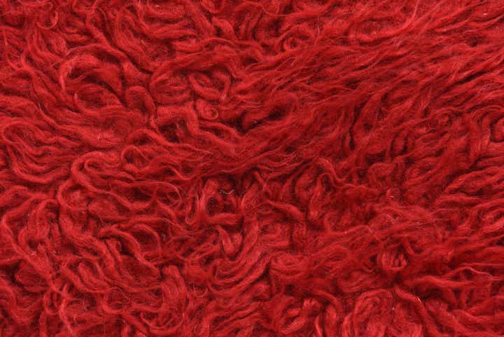 2' x 4' 2 Hand Knotted Moroccan Wool Rug