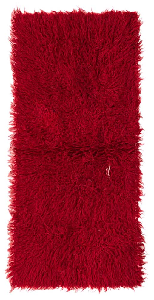 2' x 4' 2 Hand Knotted Moroccan Wool Rug