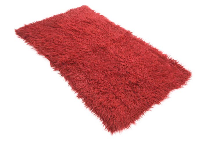 Detail image of 2' 4 x 4' 4 Hand Knotted Moroccan Wool Rug