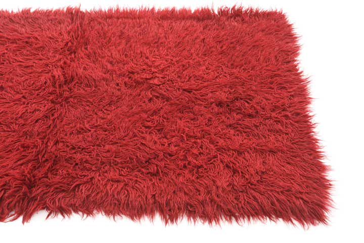 2' 4 x 4' 4 Hand Knotted Moroccan Wool Rug
