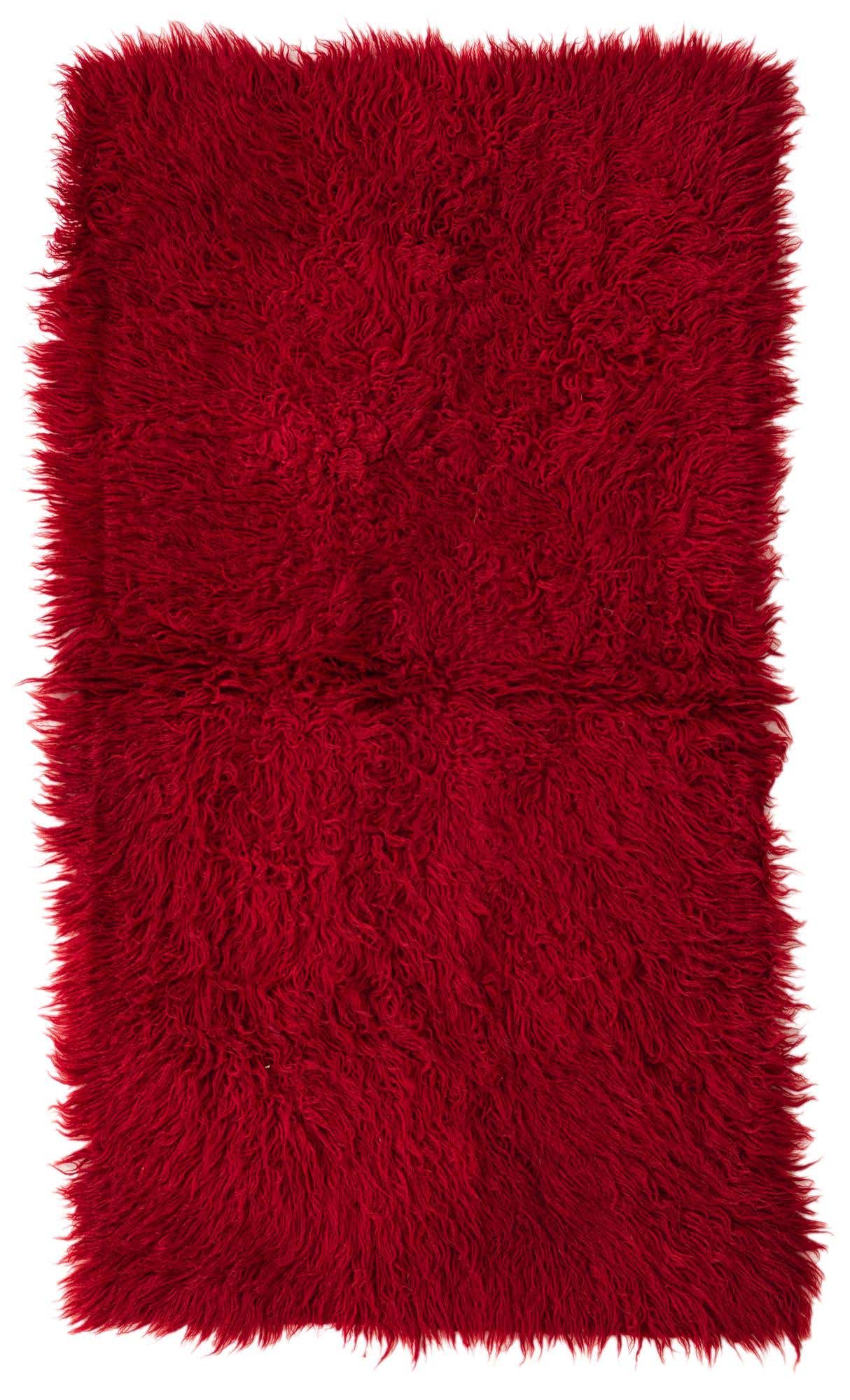 2' 4 x 4' 4 Hand Knotted Moroccan Wool Rug